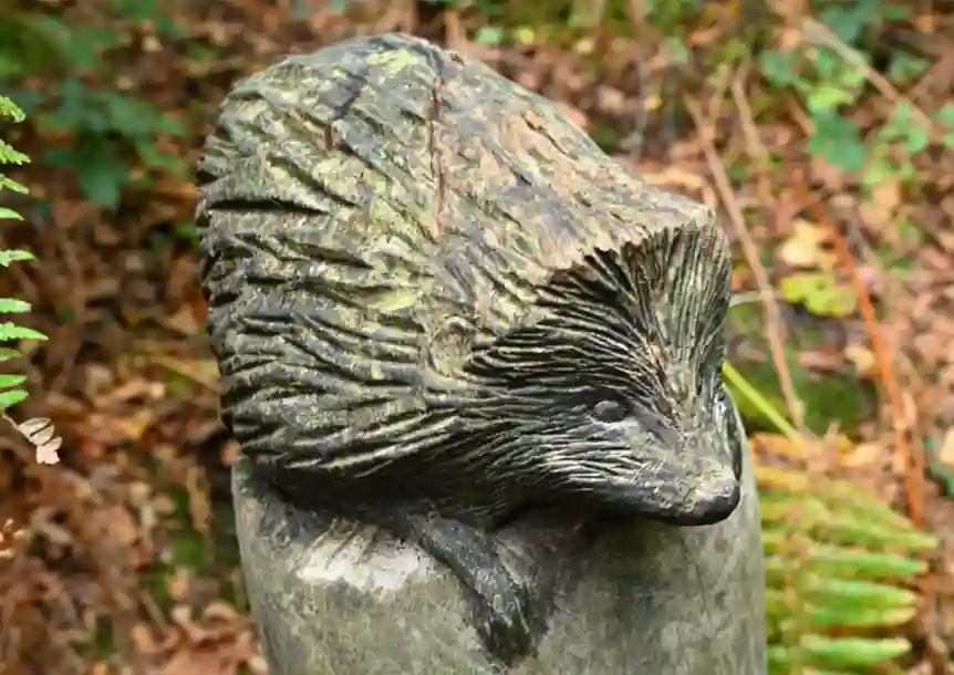 Forest Walk Wooden Sculpture