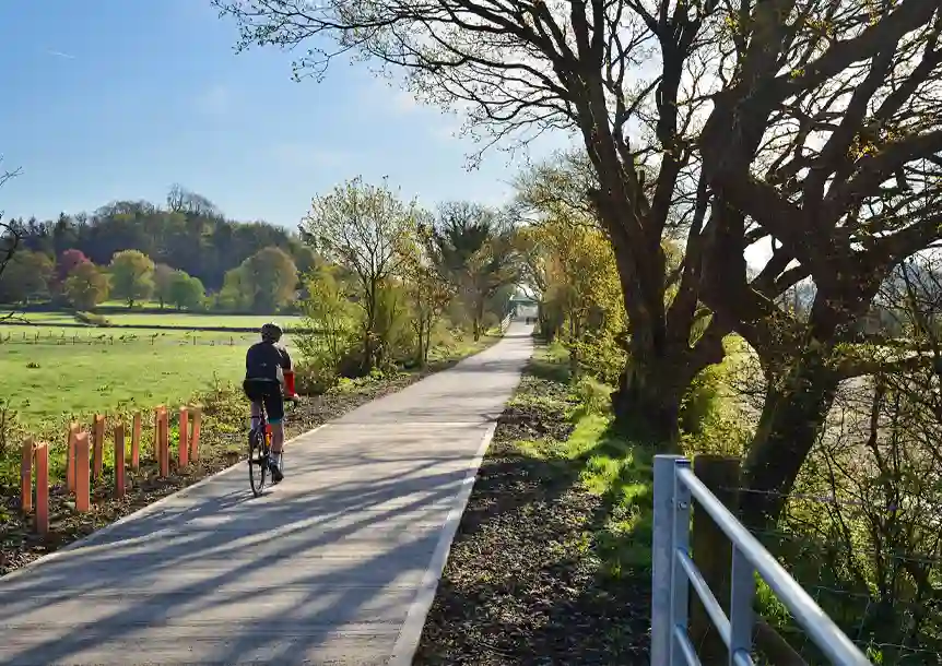 Tywi Valley Cycle Path near Nantgaredig